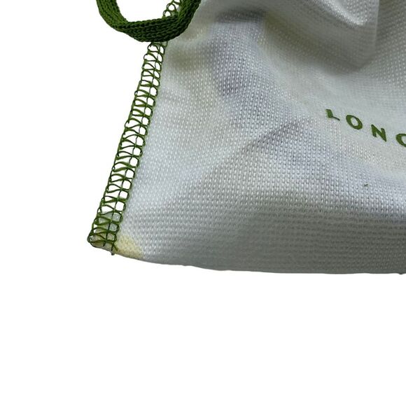 Pre Loved Longchamp Vintage Roseau TopHandle Bag Lime Green Women Yellow - Picture 5 of 8
